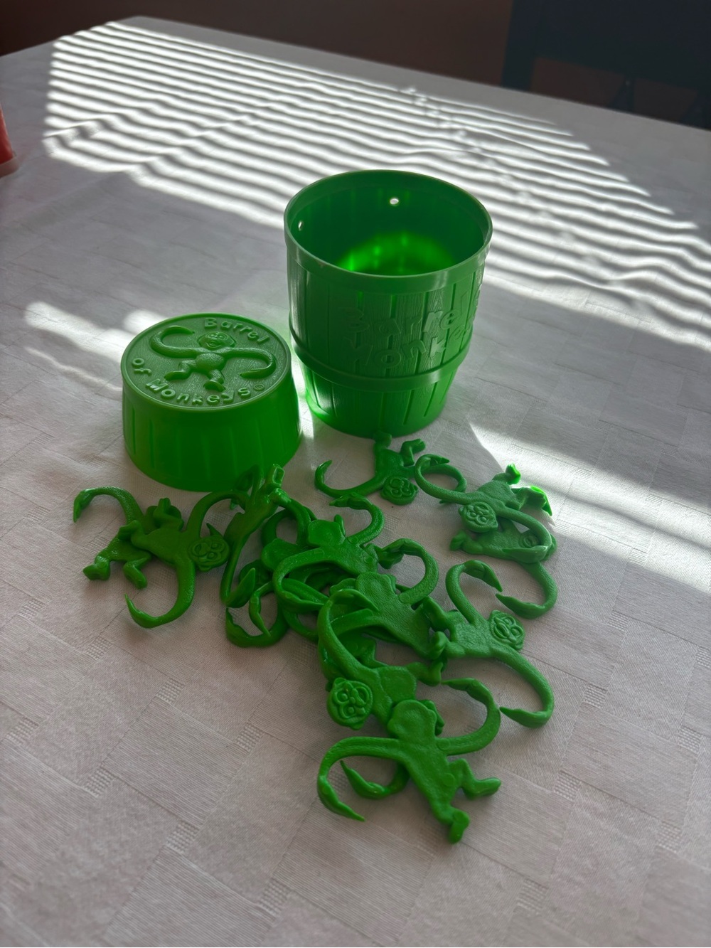 Green Monkey Ring Toss Game - Stack & Catch Set